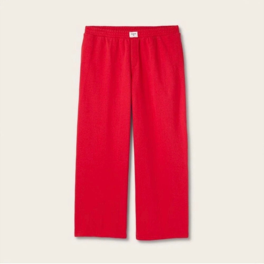 Parke Size Small Boxer Sweatpants Viral Collegiate Preppy Oversized
